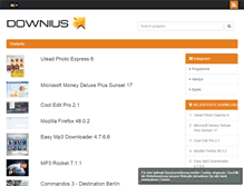 Tablet Screenshot of deutsch.downius.com