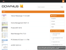 Tablet Screenshot of norwegian.downius.com